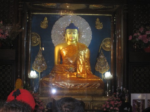 Buddha in Bodhgaya